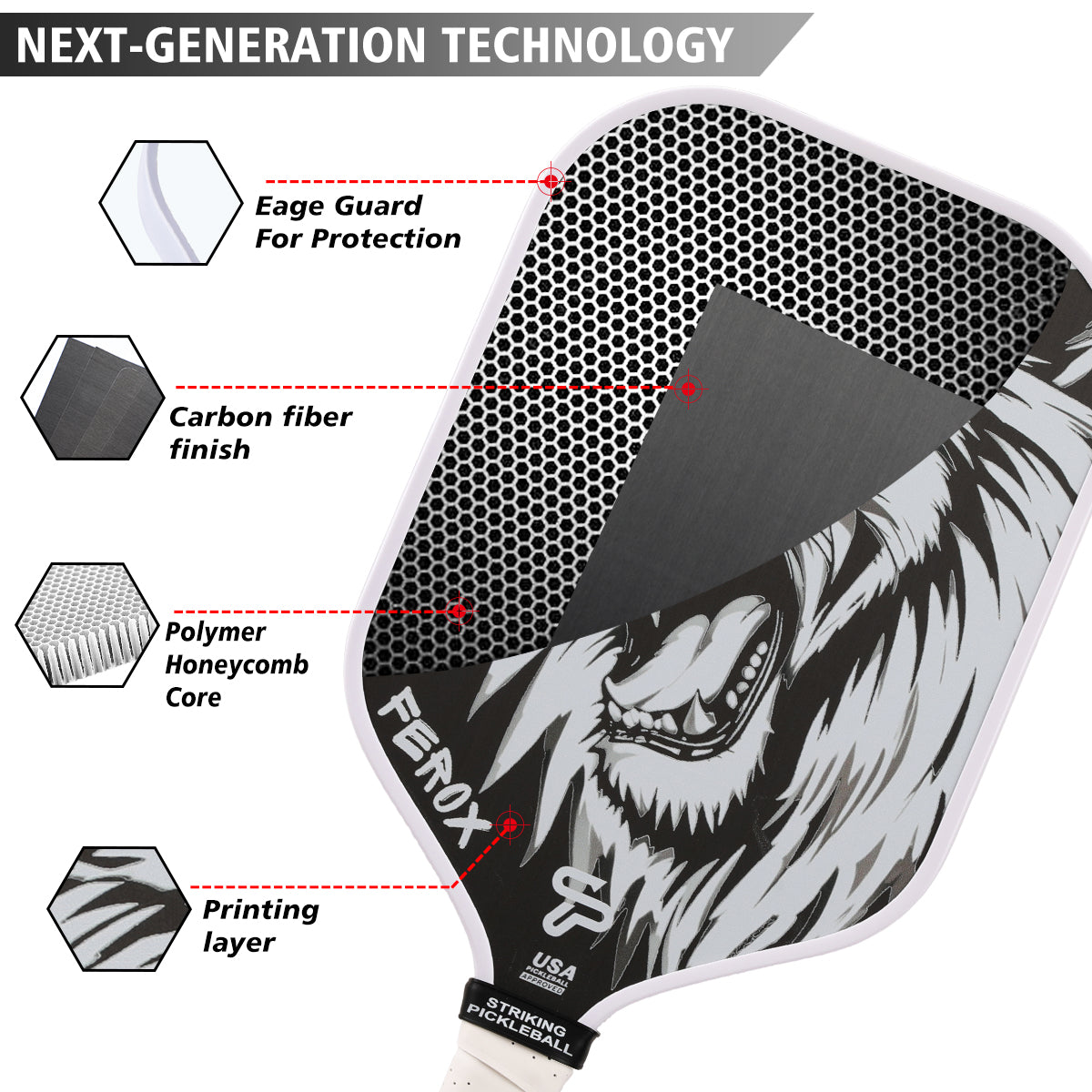 FEROX Pickleball Paddle