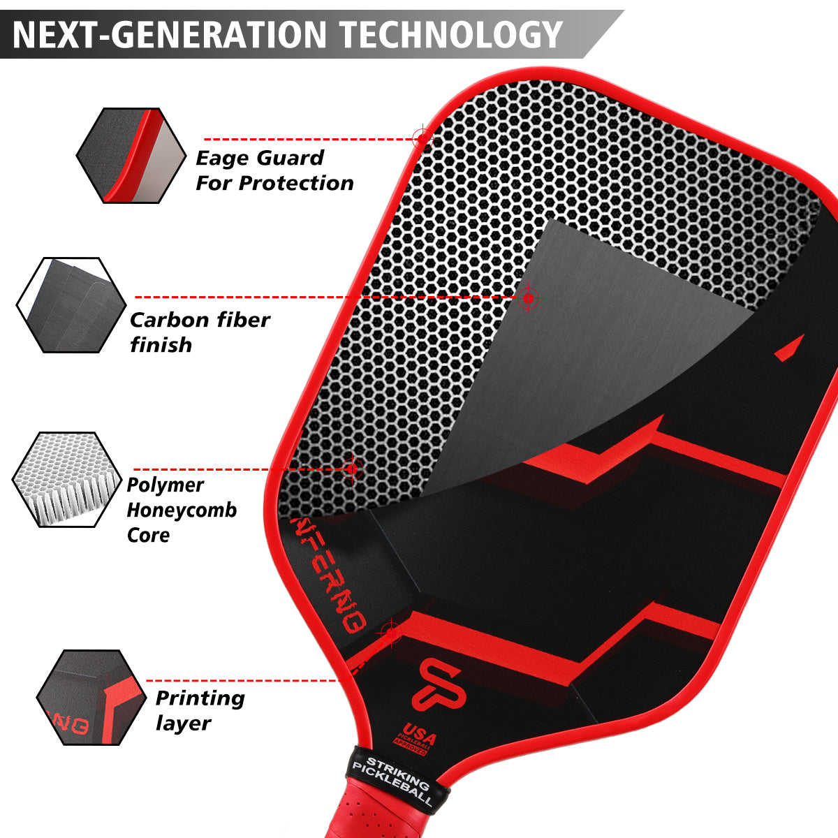 INFERNO Pickleball Paddle