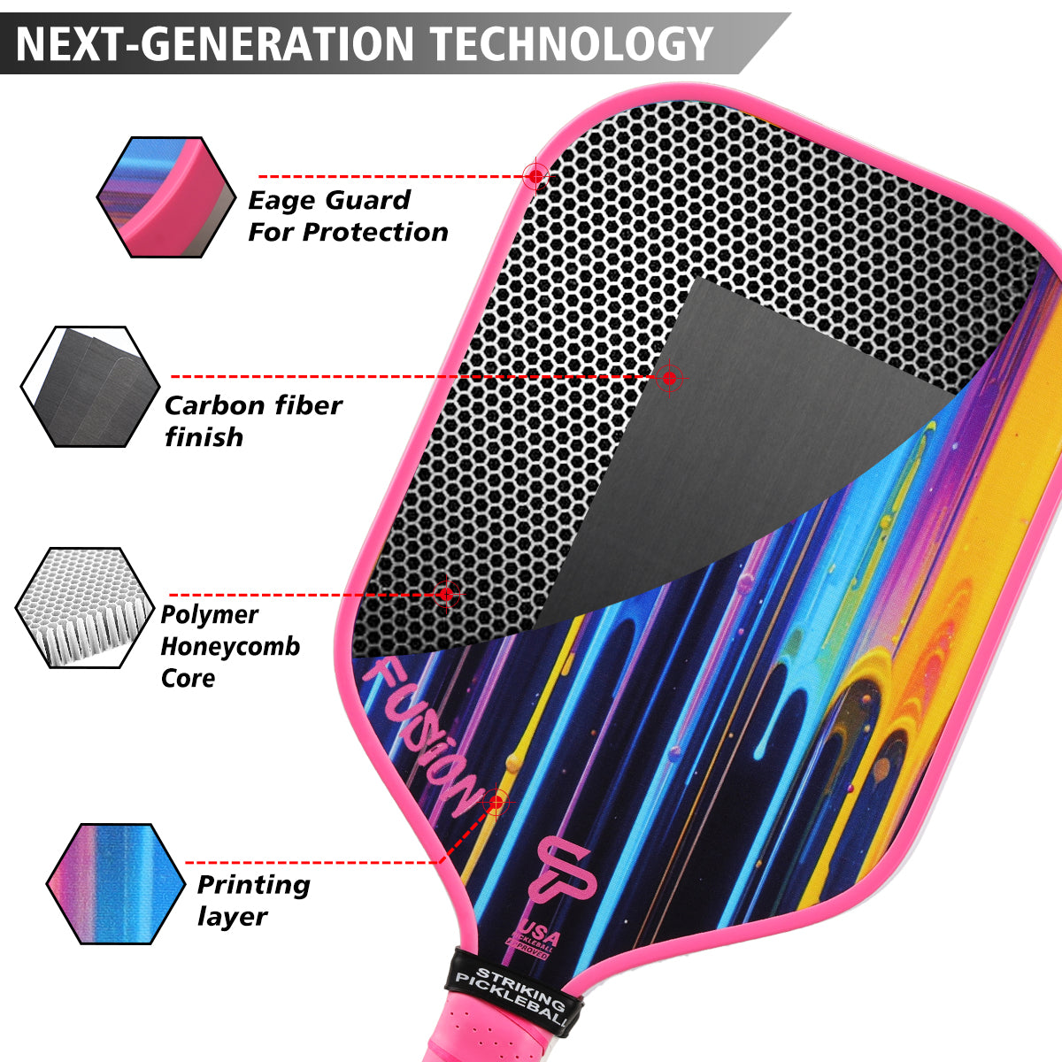 FUSION Pickleball Paddle